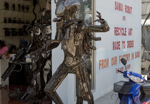 Alien - Recycle Art