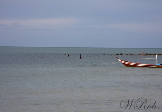 Ocean's View with boat